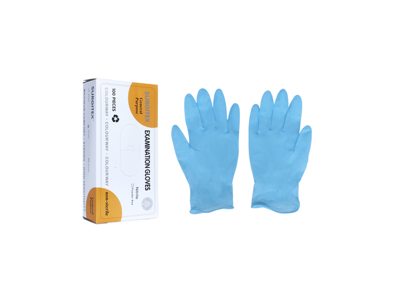 What is sterilized latex examination gloves